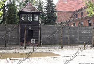 Auschwitz concentration camp building 0001